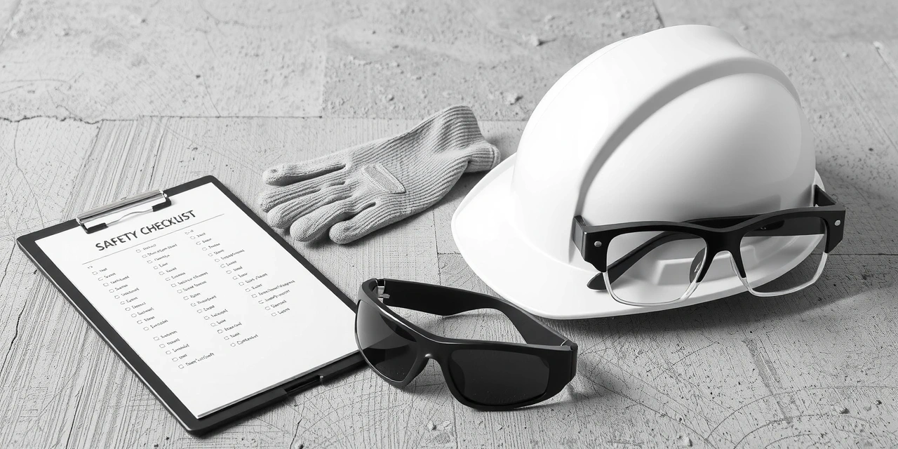 Elementos de seguridad y checklist en obra